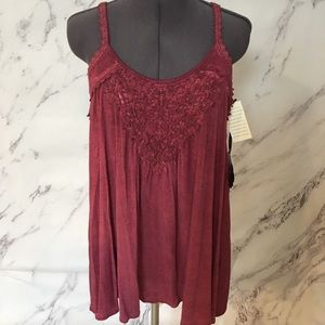 NWT Knox Rose Pink Tank Size M